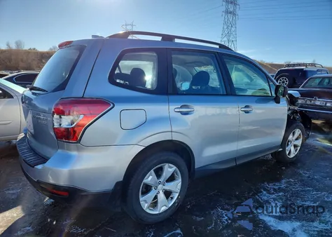 2016 Subaru Forester 2.5I z USA, uszkodzony, nr VIN JF2SJABC1GH501429